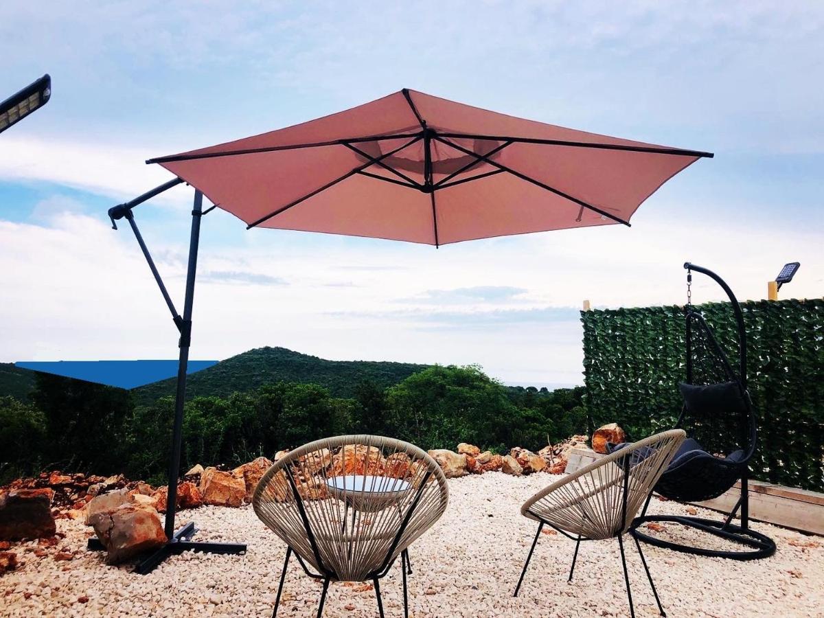 Вилла Glamping Peninsula Lustica Rose Тиват Экстерьер фото