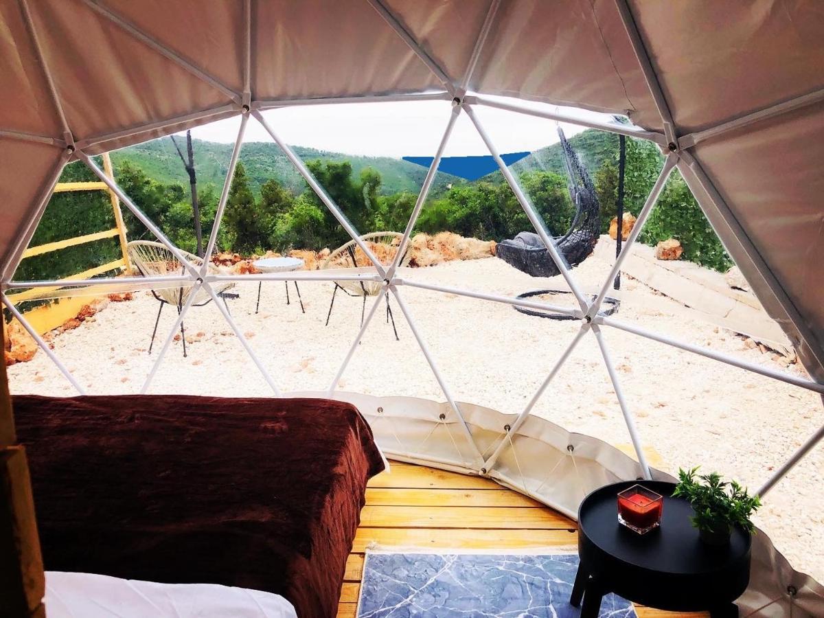 Вилла Glamping Peninsula Lustica Rose Тиват Экстерьер фото