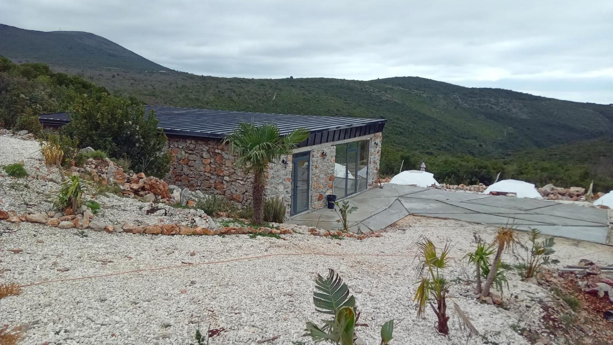 Вилла Glamping Peninsula Lustica Rose Тиват Экстерьер фото