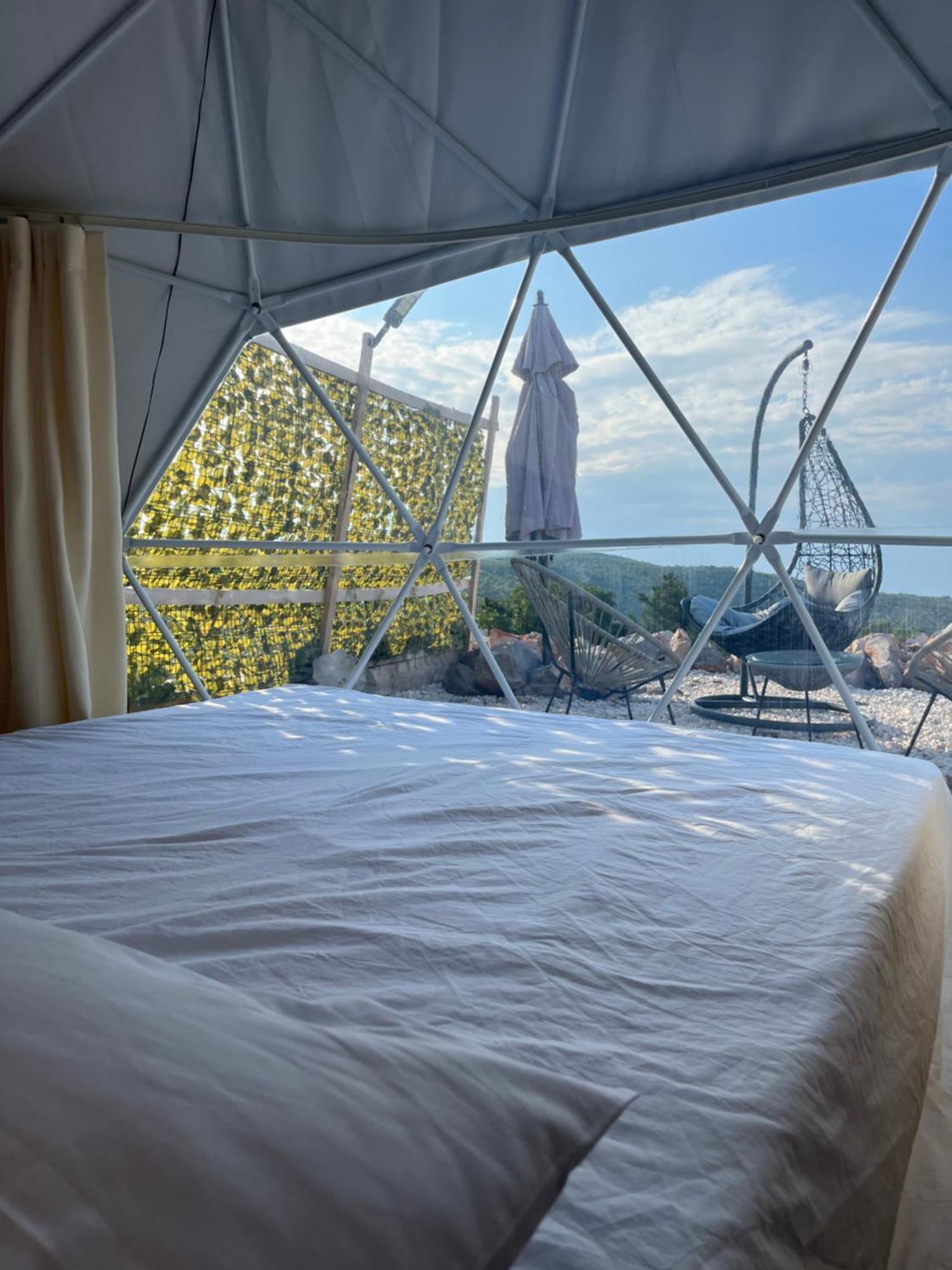 Вилла Glamping Peninsula Lustica Rose Тиват Экстерьер фото