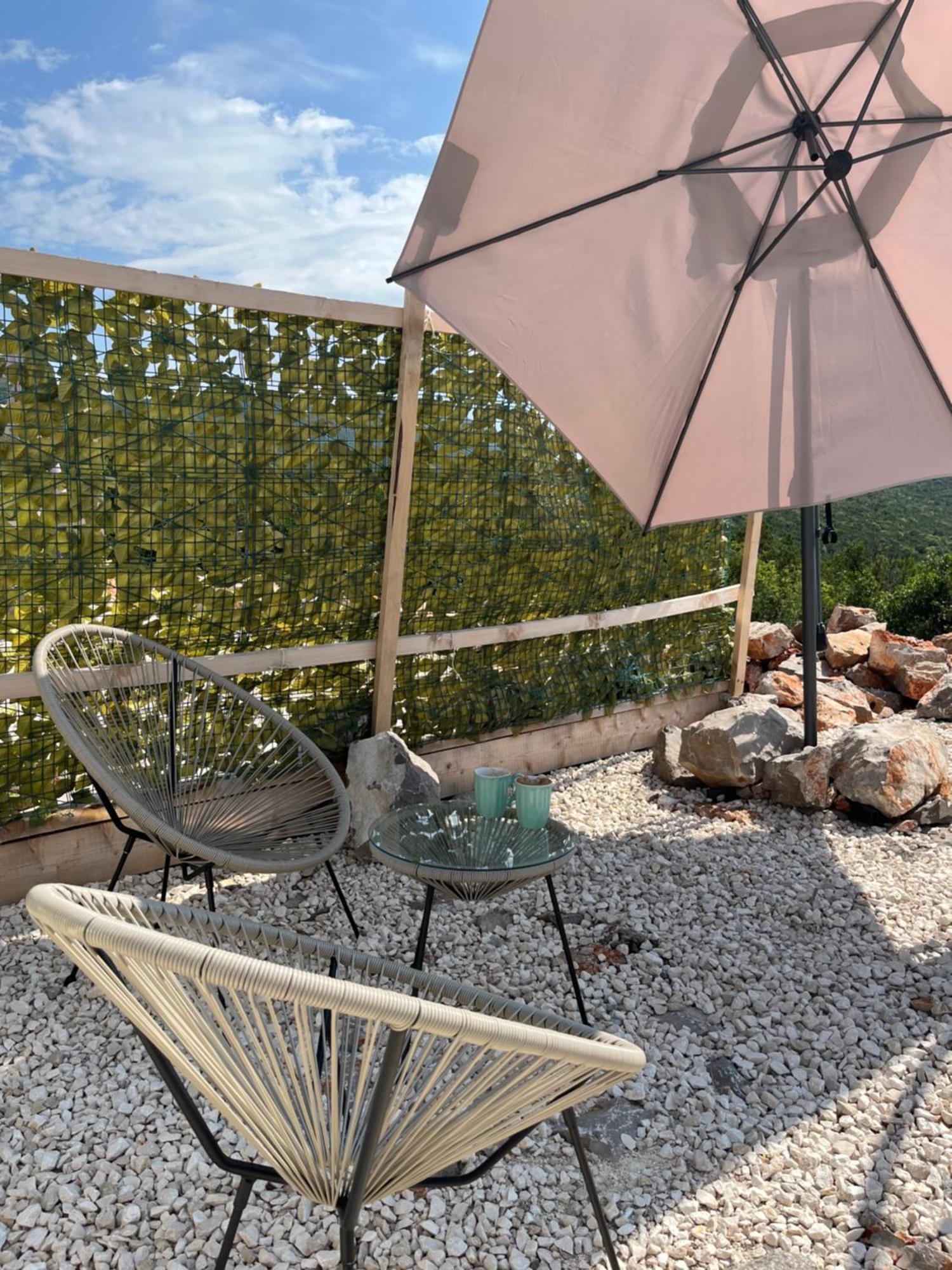 Вилла Glamping Peninsula Lustica Rose Тиват Экстерьер фото