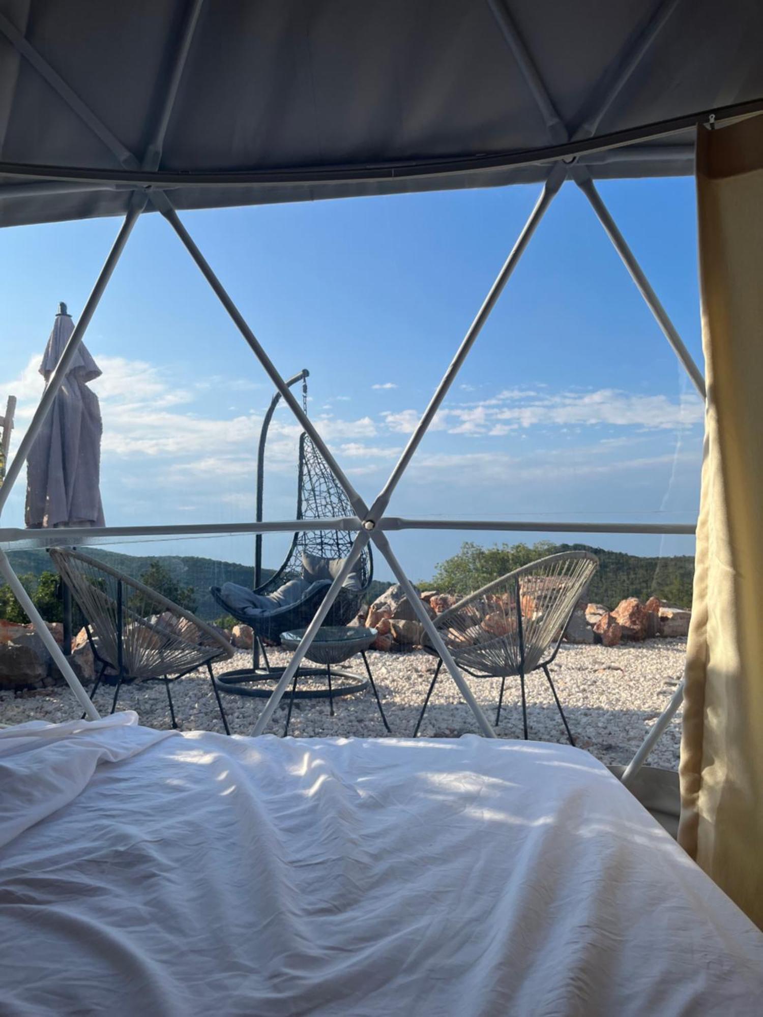 Вилла Glamping Peninsula Lustica Rose Тиват Экстерьер фото